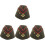 4pcs Sailor Army Hat Cosplay Party Cap Prop 4
