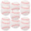 12pcs 90mm Pu Practice Baseball for Students and Beginners 10