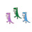 3pcs Dinosaur Enamel Brooches for Clothes Backpack Lapel 1