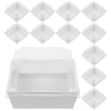 50pcs Portable Food Boxes Cake Bread Salad Packaging