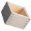 Japanese Style Wooden Sake Box Cup Holder Container 5