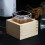 Japanese Style Wooden Sake Box Cup Holder Container 7