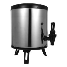 6L Distributeur Boissons Acier Inoxydable Isolation Thermique Argent