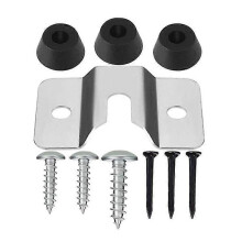 (A) 1 Set Dartboard Mounting Bracket Easy Installation Dartboard Wall Hanging Hook Durable Dartboard Hol