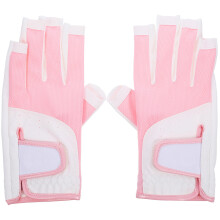 1pair Women's UV Protection Microfiber Gloves 19cm