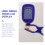 1pc Electric Guitar Violin Tuner Device Blue 7