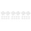 30pcs Foam Cake Dummy Set Square Display Model Party 6