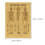 6pcs Learning Skeletal System Poster Set Human Skeleton Decor 8