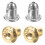 2pairs Silver Earring Backs Safety Replacements DIY 1