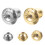 2pairs Silver Earring Backs Safety Replacements DIY 8