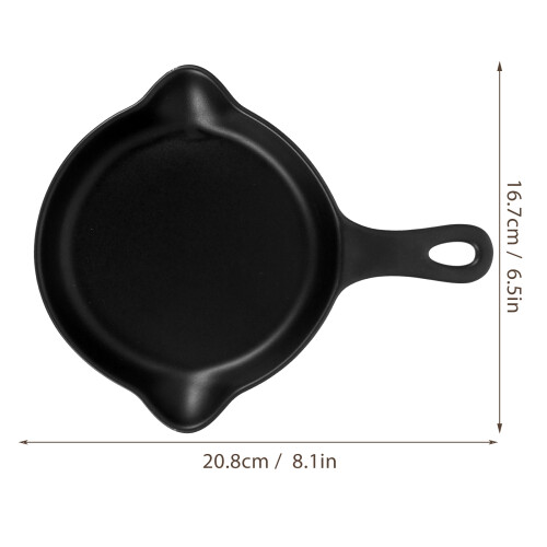 Japanese Style Ceramic Baking Pan with Handle 1