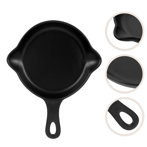 Japanese Style Ceramic Baking Pan with Handle 2