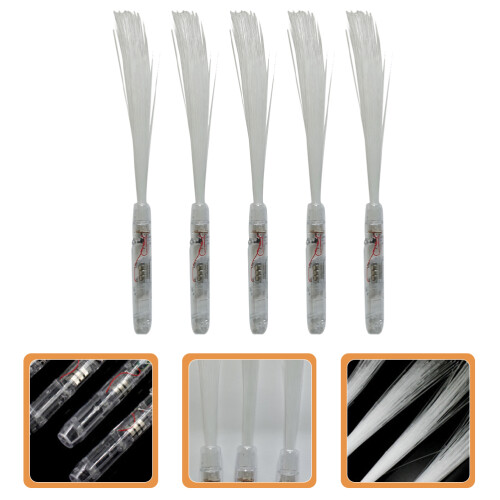 5pcs Glowing Sticks Colorful Light Up Wands 1