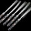 5pcs Glowing Sticks Colorful Light Up Wands 6