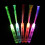 5pcs Glowing Sticks Colorful Light Up Wands 3