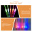 5pcs Glowing Sticks Colorful Light Up Wands 8