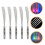 5pcs Glowing Sticks Colorful Light Up Wands 4