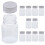 12pcs Transparent Juice Bottles Beverage Milk Containers 5