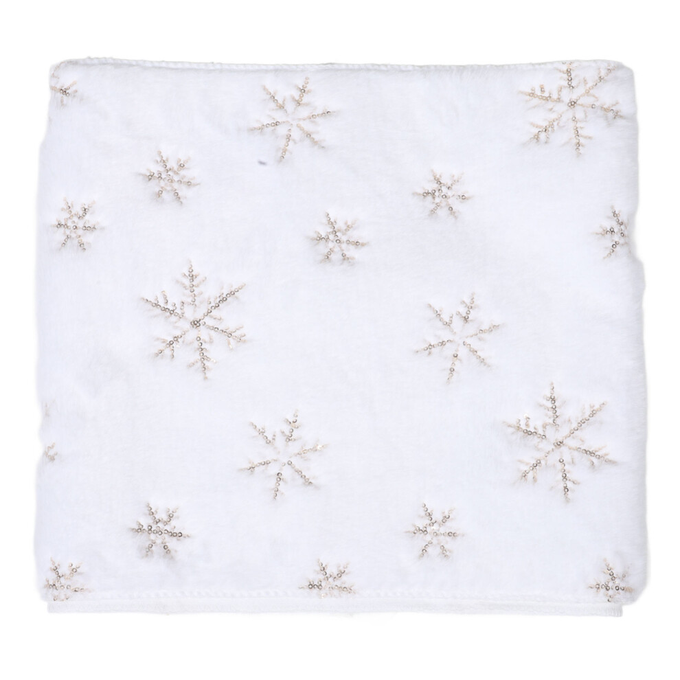Winter Snowflakes Table Runner Holiday Tablecloth Decor-image-OPC-PKBJQXX-NEW