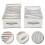 2pcs PVC Wardrobe Clothes Storage Boxes 7