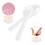200pcs Clear Teaspoons for Dessert Ice Cream 8