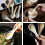 6pcs Ceramic Japanese Soup Spoons for Home Restaurant 10