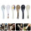 6pcs Ceramic Japanese Soup Spoons for Home Restaurant 3