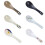 6pcs Ceramic Japanese Soup Spoons for Home Restaurant 6