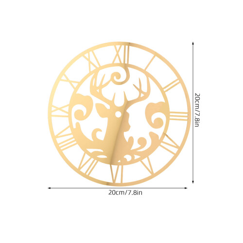 Large Wall Clock Mirror Stickers Silent Modern Hours for Home Office 2