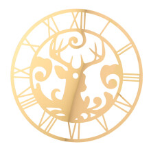 Large Wall Clock Mirror Stickers Silent Modern Hours for Home Office