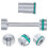 Oil Diverter Barbell Gallery Plug Engine Block 8