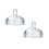 2pcs Wide Neck Silicone Pacifier Bottle L 8