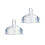 2pcs Wide Neck Silicone Pacifier Bottle L 9