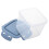 3pcs 600ml Freezer Safe Airtight Food Storage Containers 1