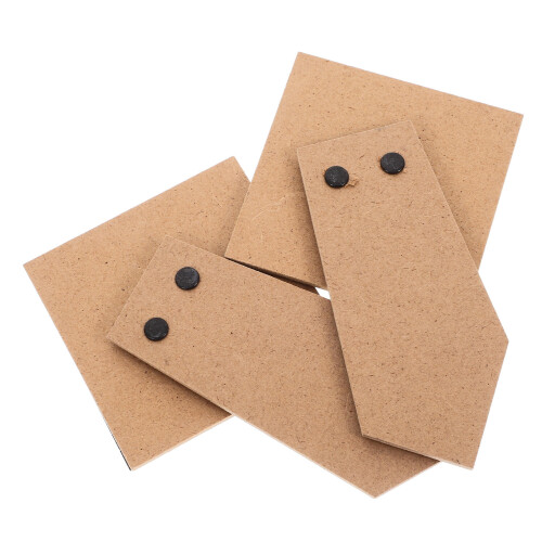 6pcs Cardboard Easel Backs Self-Adhesive for Frames 1
