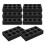 8pcs Beverage Take Out Trays 8-Hole Cup Carrier 1