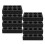 8pcs Beverage Take Out Trays 8-Hole Cup Carrier 8