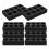 8pcs Beverage Take Out Trays 8-Hole Cup Carrier 10
