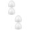 4pcs Foam Cake Dummy Model Fondant Decorating Mold 9