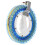 1set Automatic Locking Wheel Reel Blue 11
