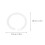 4packs Plastic Binder Rings for Books Flash Cards Calendars 2