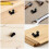 20Pcs Black PVC Blind Cord Ends Window Blind Pull Handles 6