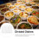 1pc Six Grids Square Fast Food Plate 9