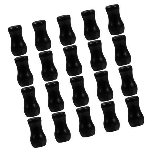 20Pcs Black PVC Blind Cord Ends Window Blind Pull Handles