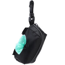 Dog Poop Bag Holder Leash Attachment 50pcs Waste Bags