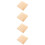 4pcs Clay Doll Wooden Base Display Board 10