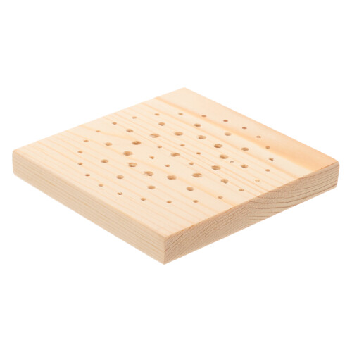 4pcs Clay Doll Wooden Base Display Board 1