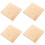 4pcs Clay Doll Wooden Base Display Board 7