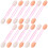 100pcs Disposable Double-Headed Eyeshadow Brush Stick 11