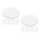 20pcs Clear Acrylic Circles Plastic Discs for Craft Frame Painting 9